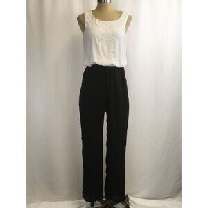 Liberty Love Sleeveless Jumpsuit Womens Small